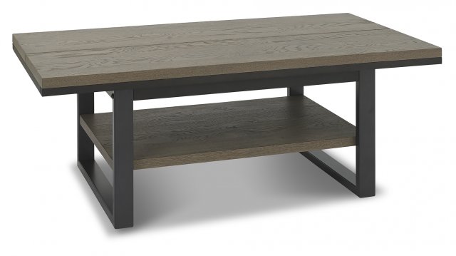 Tivoli Weathered Oak Coffee Table Living Room Furniture Bentley