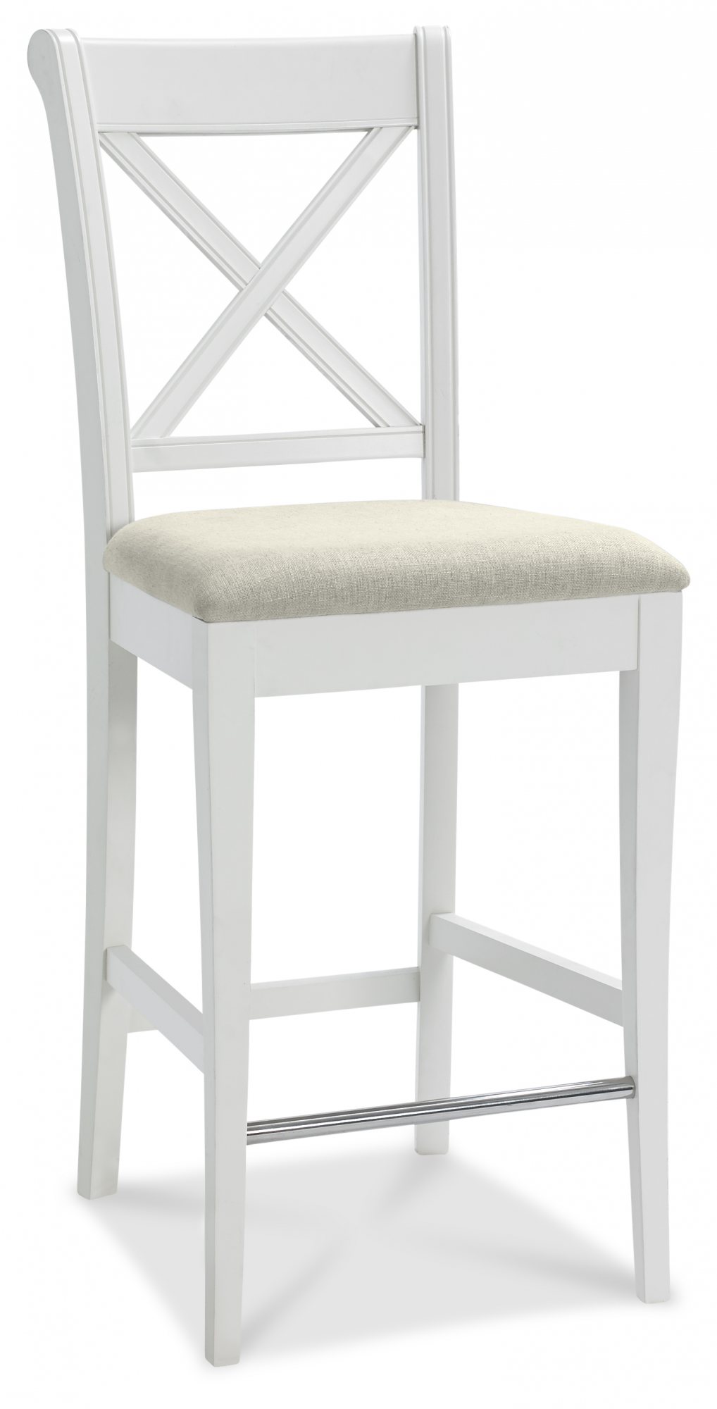 Premier Collection Hampstead Two Tone X Back Bar Stool ...