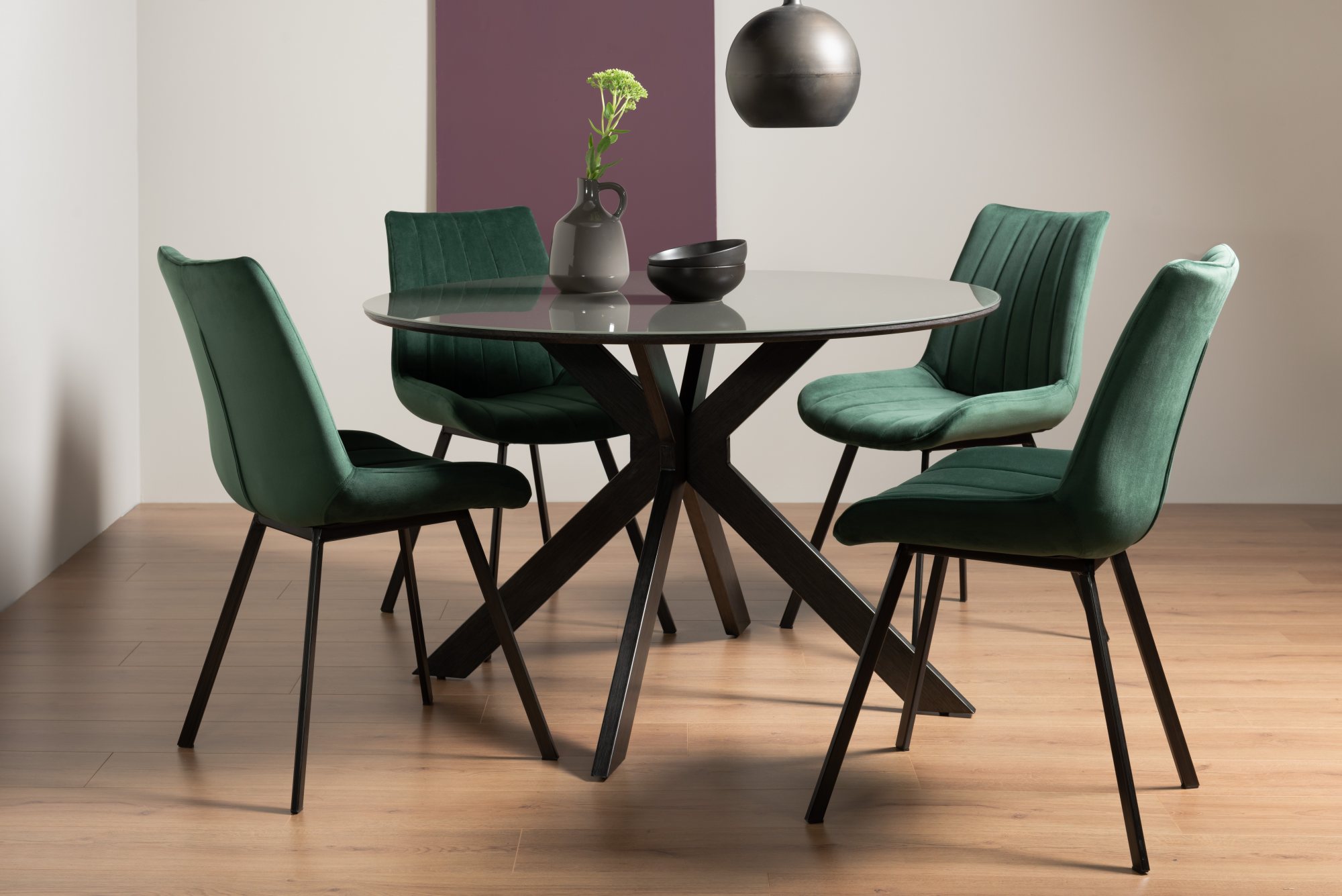 Fortunata 4 piece dining set sale