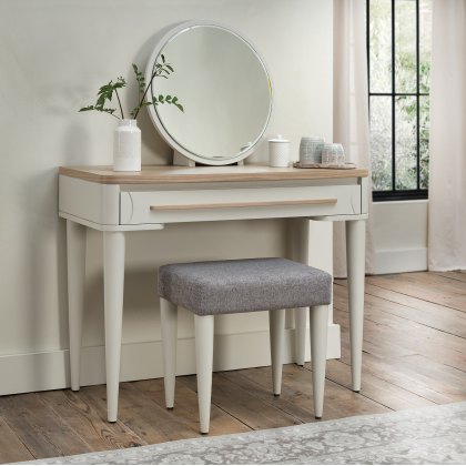 Larsen Scandi Oak & Soft Grey Dressing Table