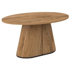 Vega Rustic Oak & Peppercorn 4 Seater Table