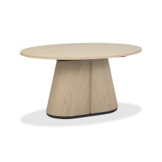 Vega Scandi Oak & Peppercorn 4 Seater Table