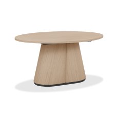 Vega Scandi Oak & Peppercorn 4 Seater Table