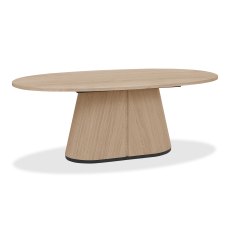 Vega Scandi Oak & Peppercorn 6 Seater Table