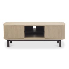 Vega Scandi Oak & Peppercorn Entertainment Unit