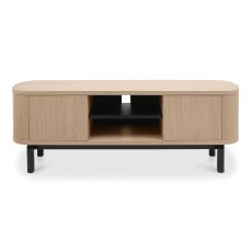 Vega Scandi Oak & Peppercorn Entertainment Unit