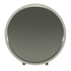Larsen Scandi Oak & Soft Grey Vanity Mirror
