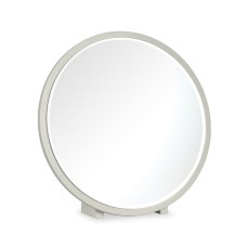 Larsen Scandi Oak & Soft Grey Vanity Mirror