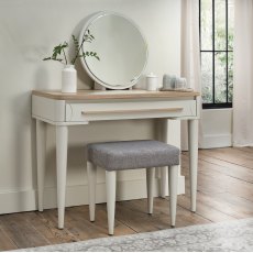 Larsen Scandi Oak & Soft Grey Dressing Table