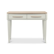 Larsen Scandi Oak & Soft Grey Console Table with Drawer