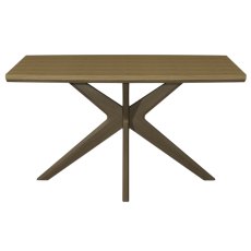 Kristen Oak & Light Weathered Oak 4 Seater Table