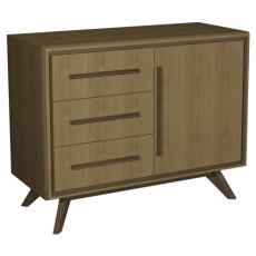 Kristen Oak & Light Weathered Oak Narrow Sideboard