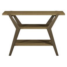 Kristen Oak & Light Weathered Oak Console Table