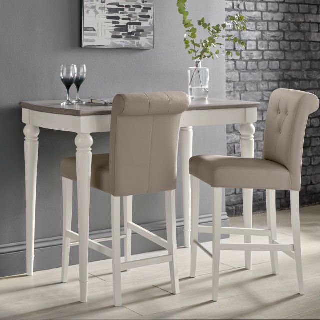 Bar stool chairs discount grey