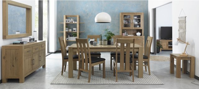 average rectangle dining table size