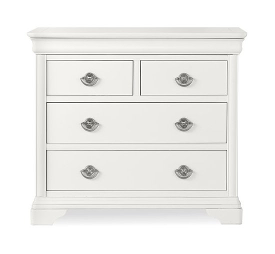 Chantilly white chest 2024 of drawers