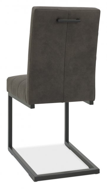 Grey cantilever dining discount chairs