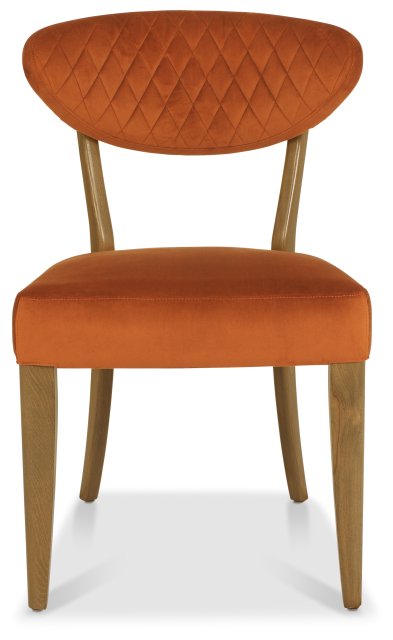 Exposed wood ruth online upholstered chair