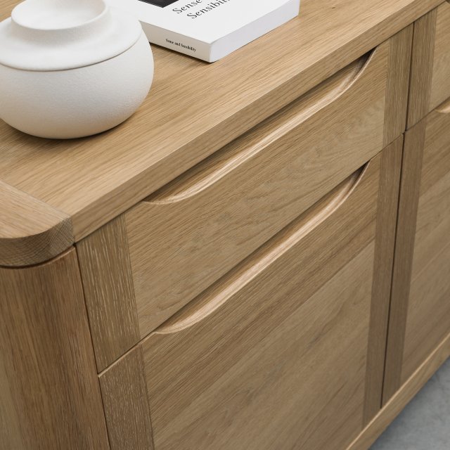 Oak sideboard 80cm deals wide