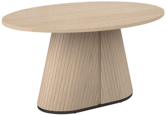 Signature Collection Vega Scandi Oak & Peppercorn 4 Seater Table
