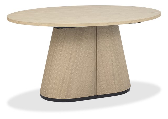 Signature Collection Vega Scandi Oak & Peppercorn 4 Seater Table