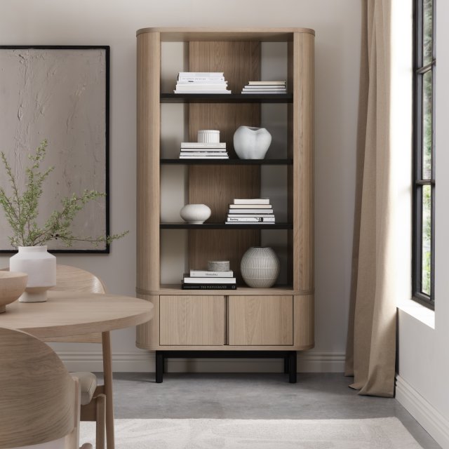 Signature Collection Vega Scandi Oak & Peppercorn Display Unit