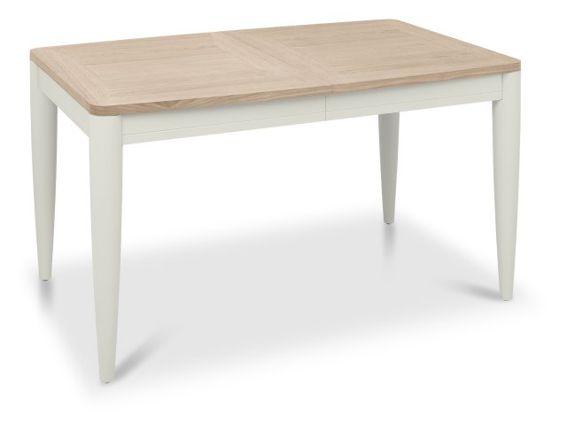 Premier Collection Larsen Scandi Oak & Soft Grey 4-6 Extension Dining Table