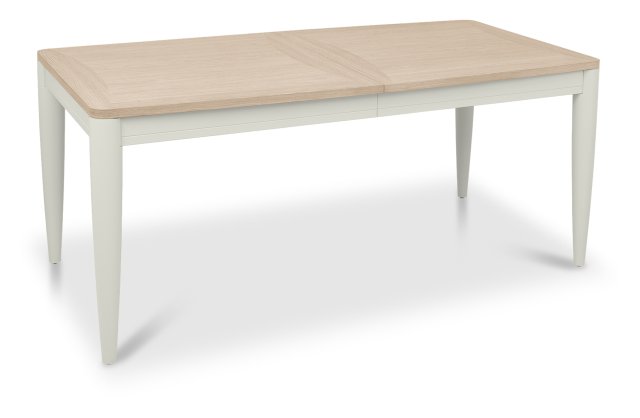 Premier Collection Larsen Scandi Oak & Soft Grey 6-8 Extension Dining Table