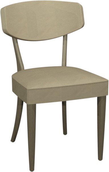 Premier Collection Larsen Scandi Oak Upholstered Chairs in Ivory Bonded Leather