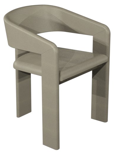 Signature Collection Duo Grey Oiled Oak Upholstered Chair - Grey Bonded Leather (Single)