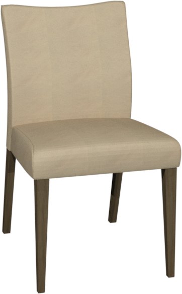 Premier Collection Kristen Oak & Light Weathered Oak Upholstered Chair - Ivory Bonded Leather (Pair)