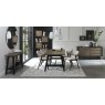 Signature Collection Camden Weathered Oak & Peppercorn 4 - 6 Seater Dining Table