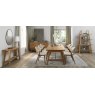 Signature Collection Camden Rustic Oak Console Table With Shelf