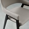 Signature Collection Camden Peppercorn Upholstered Arm Chair in a Grey Bonded Leather (Pair)
