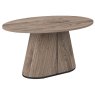 Signature Collection Vega Grey Oiled Oak & Peppercorn 4 Seater Table