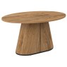 Signature Collection Vega Rustic Oak & Peppercorn 4 Seater Table