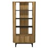 Signature Collection Vega Rustic Oak & Peppercorn Display Unit