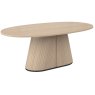 Signature Collection Vega Scandi Oak & Peppercorn 6 Seater Table