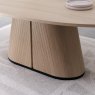 Signature Collection Vega Scandi Oak & Peppercorn 6 Seater Table