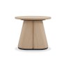 Signature Collection Vega Scandi Oak & Peppercorn Oval Lamp Table