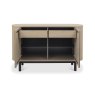 Signature Collection Vega Scandi Oak & Peppercorn Narrow Sideboard