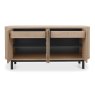 Signature Collection Vega Scandi Oak & Peppercorn Wide Sideboard