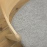 Signature Collection Vega Scandi Oak Ply Back Chair - Grey Fabric (Pair)