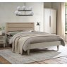 Premier Collection Larsen Scandi Oak & Soft Grey Slatted Bedstead Double 135cm