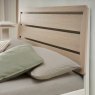 Premier Collection Larsen Scandi Oak & Soft Grey Slatted Bedstead Double 135cm