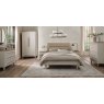 Premier Collection Larsen Scandi Oak & Soft Grey Slatted Bedstead Double 135cm