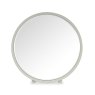 Premier Collection Larsen Scandi Oak & Soft Grey Vanity Mirror