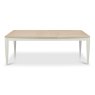 Premier Collection Larsen Scandi Oak & Soft Grey 6-8 Extension Dining Table