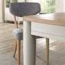 Premier Collection Larsen Scandi Oak & Soft Grey 6-8 Extension Dining Table