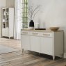 Premier Collection Larsen Scandi Oak & Soft Grey Wide Sideboard